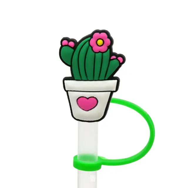 Stylish Glass Straw Protectors