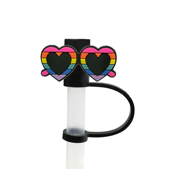 Stylish Glass Straw Protectors
