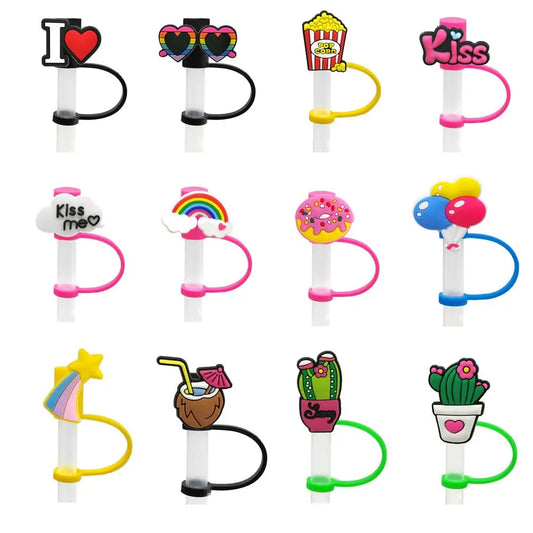 Stylish Glass Straw Protectors