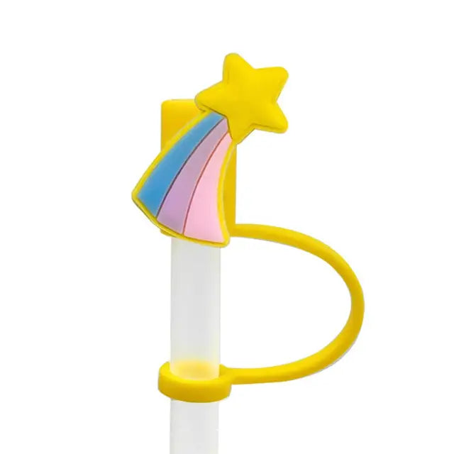 Stylish Glass Straw Protectors